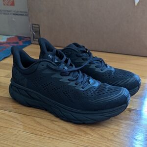Hoka One One Clifton 7 Black/Black sz10